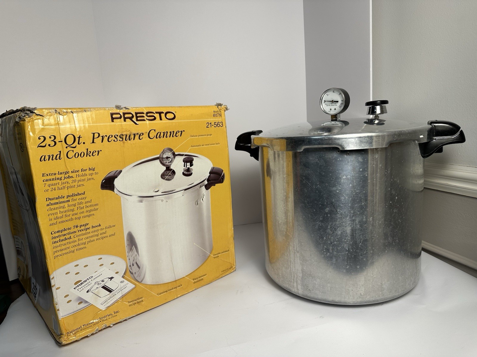 Stovetop Aluminum W/ Gauge