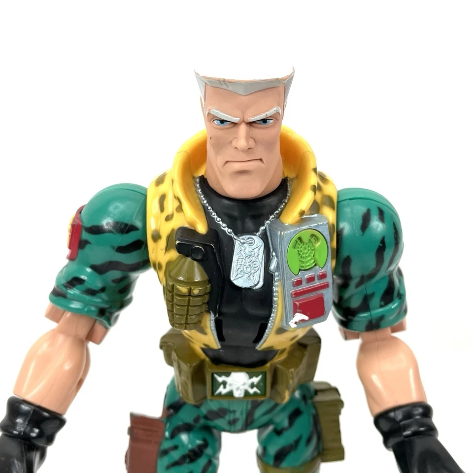 Small Soldiers 1998 12 pulgadas electrónica mayor chip peligro figura limpia funciona Foto 2 de 4