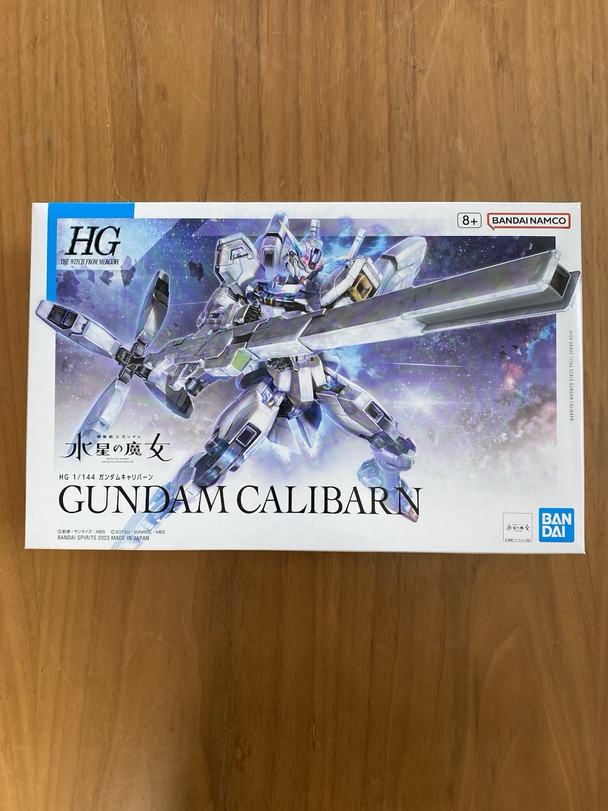 Raro HG 1/144 Gundam Calibarn Japón Exclusivo Gunpla Bruja de Mercurio Nuevo en caja