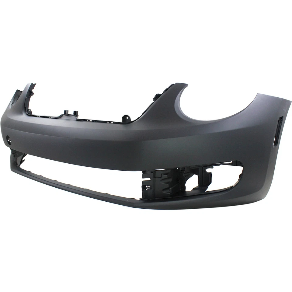 Front Bumper Cover For 2012-2019 Volkswagen Beetle Primed With Fog Lamp Holes - Image 2 of 4