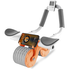New Ab Abdominal Exercise Roller Elbow Suppor...