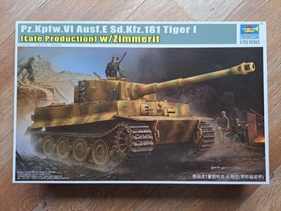 Trumpeter 09540 - 1:35 Pz.Kpfw.VI Ausf.E Sd.Kfz.181 TigerI(Late Production)w/Zim