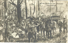 MILITARY - WW1 - 1914-15 War Propaganda In Command Post -mis127