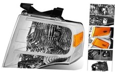 Left Driver Side Headlight Assembly Replacement for Ford Expedition 2007-2014