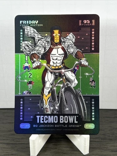2026 Bo Jackson Tecmo Bowl Battle Arena FRIDAY Deebo Samuel STEEL FOIL BF285