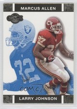 2007 Co-Signers Blue Changing Faces Gold /349 Larry Johnson Marcus Allen HOF 0l1
