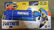 Nerf Super Soaker Fortnite HG Water Blaster Pump Action Water Pistol Outdoor Fun
