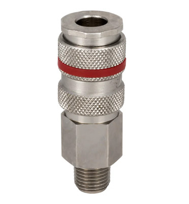 TST - 19 Serie - Schnellspanner 1/4'' BSP Stecker Kupplung - Parker, Rectus, PCL, QRC