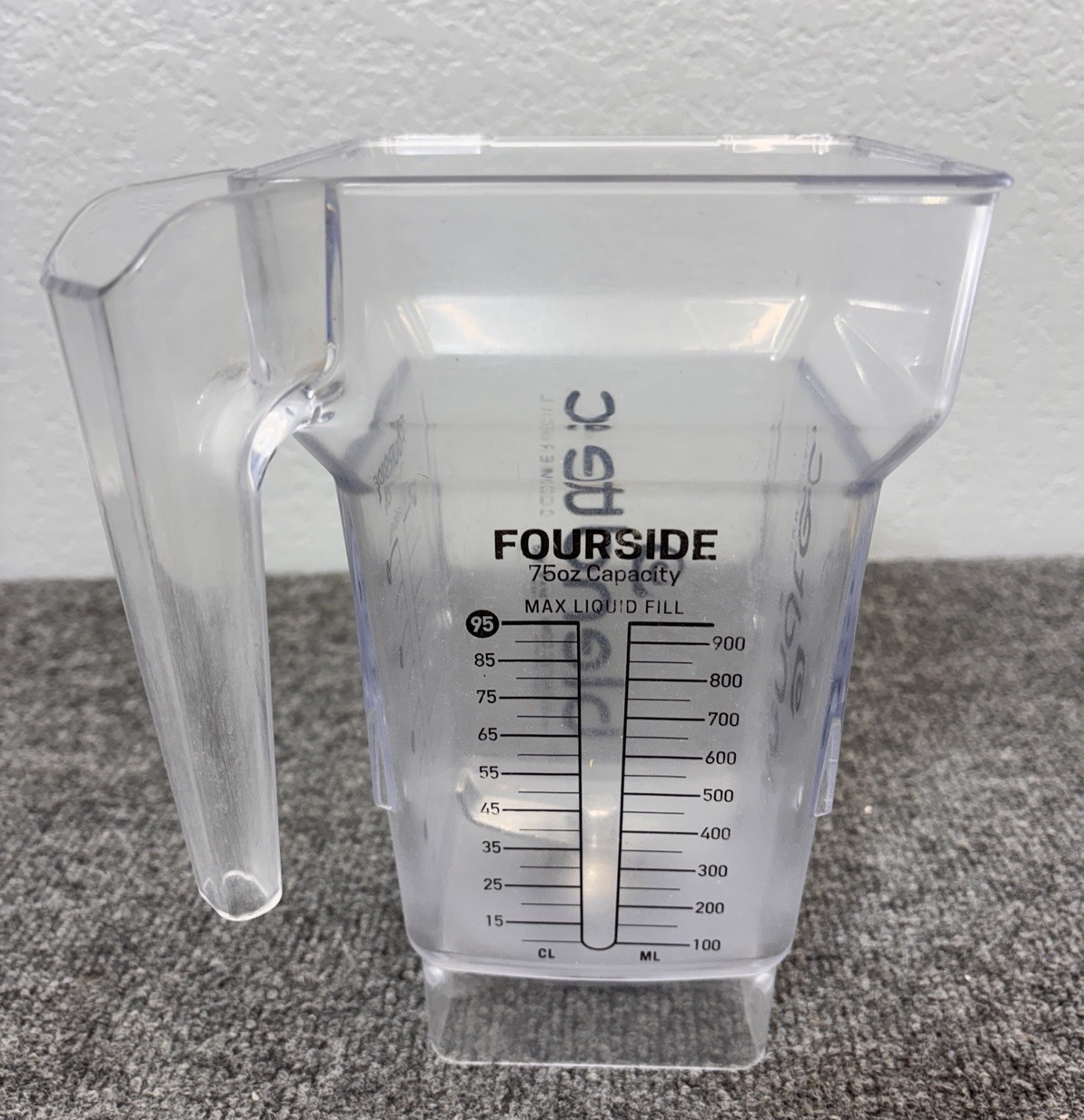 Blendtec Commercial Fourside Blender Jar Container 75 Oz NO 