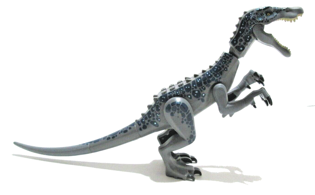 ピコリナ Lego Dinosaur BARYONYX01 Baryonyx Dark Blue Metalic spots 75935