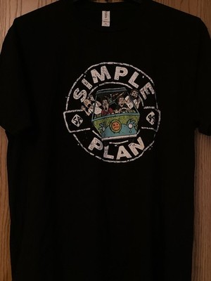 Simple Plan -  Bigger Than You Think!   Tour 2025 - Black Shirt - 2 Sided - XL