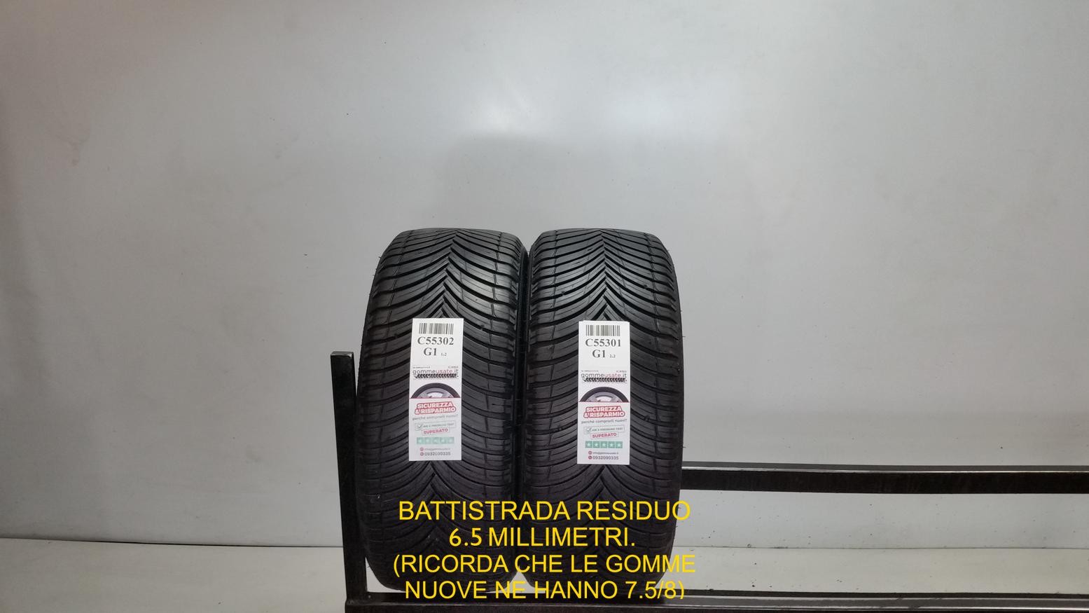 GOMME USATE  4 STAGIONI 215/40R17 87V KLEBER QUADRAXER 3 M+S  PNEUMATICI  C55302