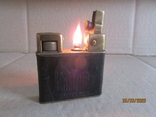 Ancien briquet laiton et cuir rare  KOLNER DOM