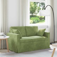 Sofa HellgrüN 138 X 78 X 80 Cm Samt