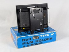 Wista 6x7 Type N 120 Roll Film Holder Back, for 4x5 Large Format Camera gcc