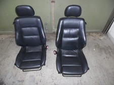 Ledersitze vorne Opel Astra G Cabrio Coupe Caravan Leder Sitze Sportsitze