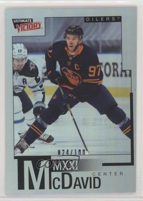 2020-21 Upper Deck Extended Series MMXXI Silver 24/100 Connor McDavid #CM-9 uk2
