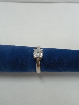 NANA Sterling Silver & Zirconia Ring Size 6.5