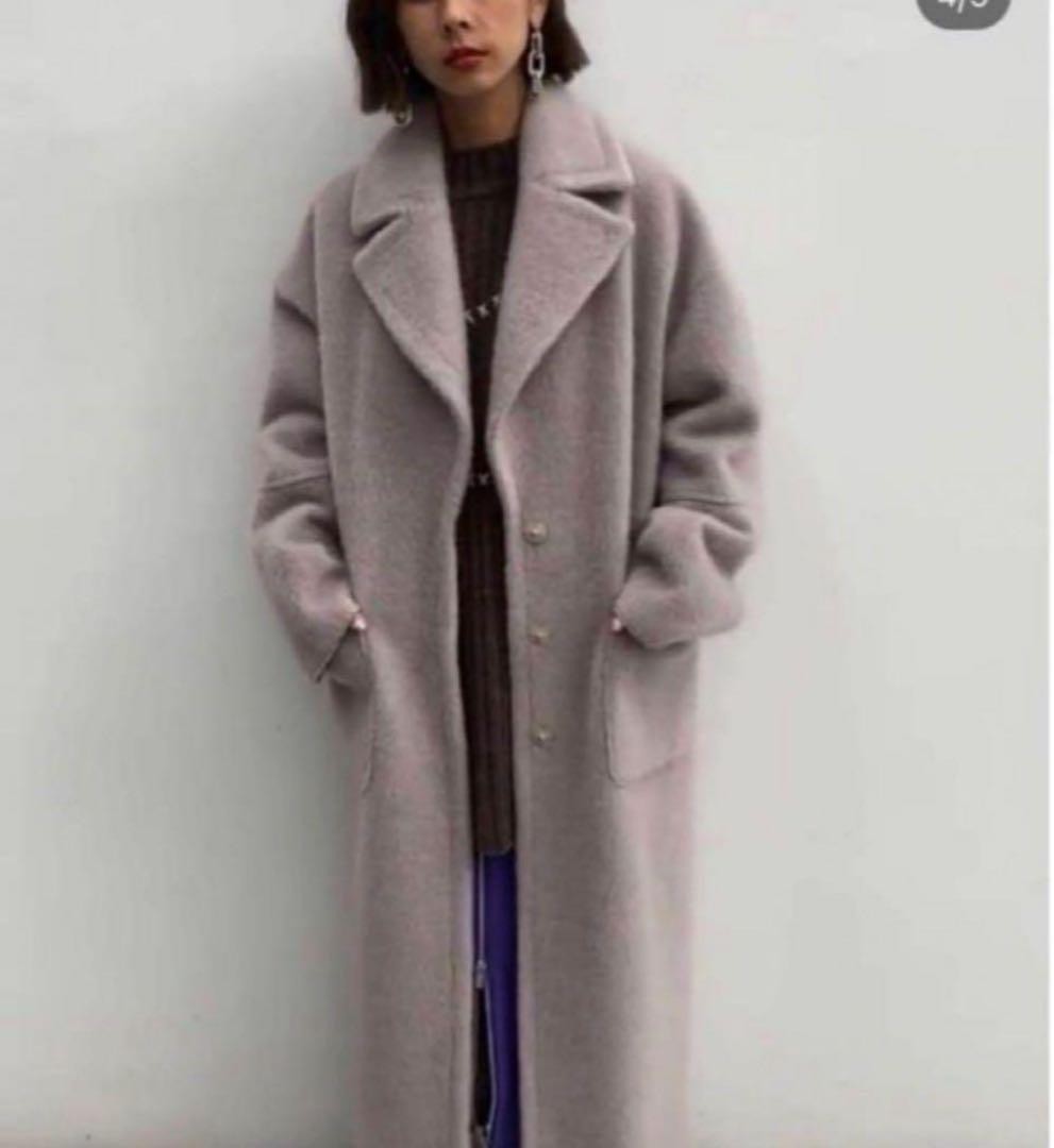 AMERI BLANKET LIKE FAKE MOUTON COAT - image 3