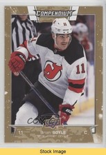 2017-18 Upper Deck Compendium Gold Brian Boyle #729 READ o1h