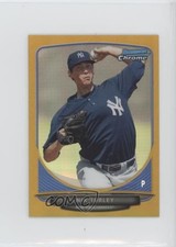 2013 Bowman Chrome Minis Gold Refractor 42/50 Nik Turley #28 g6p