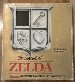 The Legend of Zelda - Nintendo NES Classic Action Adventure Video Game Boxed