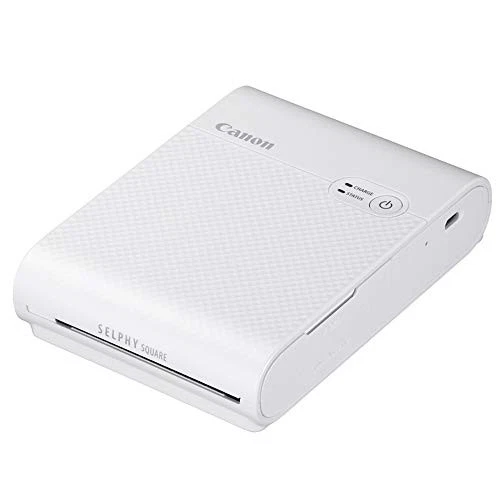 Canon SELPHY Square QX10 Smartphone Printer White (Heavy Duty/Sticker/Compact)