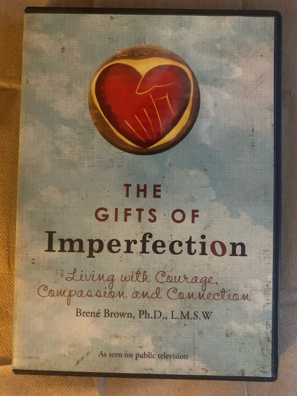Brene Brown DVD Living With Courage rare used complete