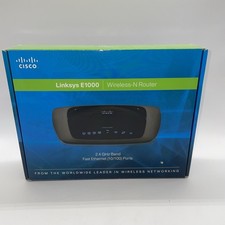 Linksys E1000 300 Mbps 4-Port Wireless WiFi Router - Great Condition
