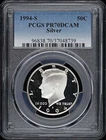 1994-S 50C Silver Kennedy Half Dollar - Type 1 Silver PCGS PR70DCAM