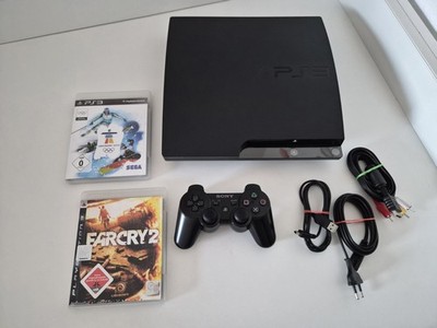 PS3 Slim 250GB CECH-2004B CFW Fähig, Gereinigt, Sehr Niedrige Software 4.31!