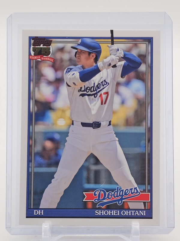 SHOHEI OHTANI 2026 TOPPS SERIES 2 1991 TOPPS #91B2-1 BASEBALL DODGERS Q3694