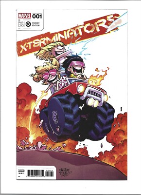 X- Terminators #1 Vol 2 Marvel Comics 2022 Scottie Young Variant VF/NM