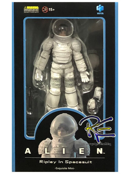 Hiya Toys Alien 1979 Movie Ripley in Spacesuit 1:18 Scale Action