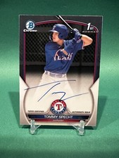 2023 Bowman Chrome Prospects Tommy Specht Auto #CPA-TS Rangers Rookie 1st RC