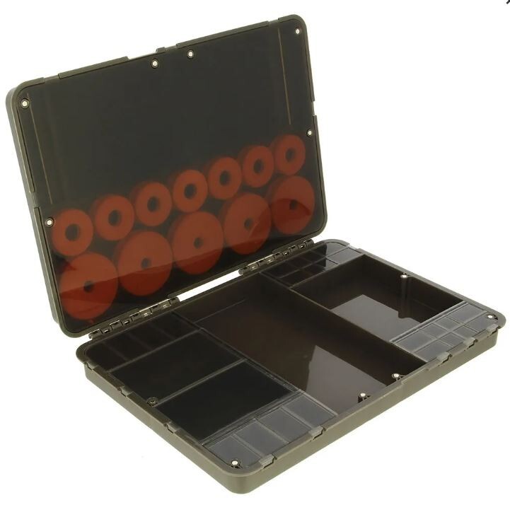 NGT Tackle Dynamic Box Carp Fishing  Chod Zig Hair Rig Storage System with Pins