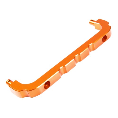 CNC Aluminum Front Body Roll Cage Brace Support for 1/5 RC Car HPI RV KM Baja 5b - Picture 3 of 4