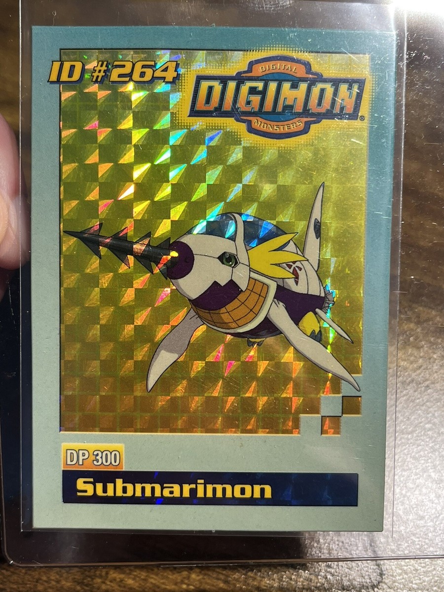 Digimon Promo Card - SUBMARIMON ID #264 - Holo Foil - 1999 - NM | eBay Digimon Promo Card - SUBMARIMON ID #264 - Holo Foil - 1999 - NM | eBay