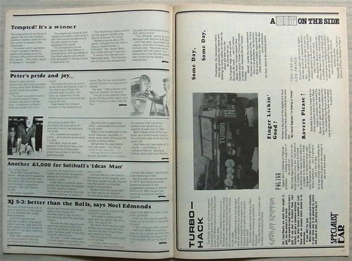 SPECIALIST CAR Jaguar Rover Triumph Employee Magazine Jul/Aug 1979 No.10 - Picture 4 of 4