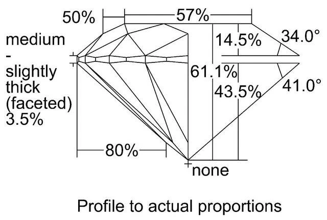IGI Certified Real 1.01ct G/SI1/Round Cut Lab Grown CVD Loose Diamond For Ring - Image 4 of 4