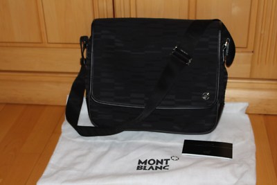 Montblanc 4810 Westide BLACK MYSTERY Laptop Tasche 34 x 30 x 8cm NEU