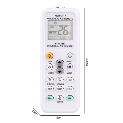 Universal A/C Air Conditioning Remote Control Replace for Most Air