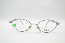 Vintage Sting 4183 Gray Brown Green Oval Glasses Eyeglass Frame NOS