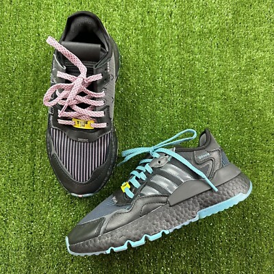 Adidas X Ninja Nite Jogger J Lace-Up Black Sneakers Trainers