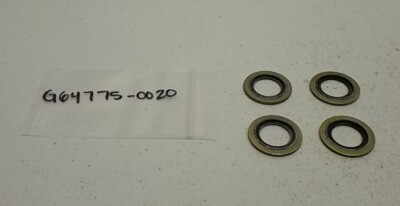 G64775-0020 Metric Bonded Seals   Quantity of 4 Bonded Seals