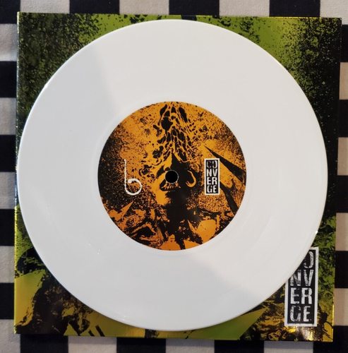 Beautiful Ruin 7" by Converge white vinyl 2018 NM/EX DW202 Deathwish - Picture 4 of 4