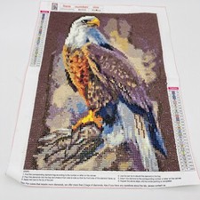 Eagle Diamond Painting American Bald Eagle Full Drill Round Completed