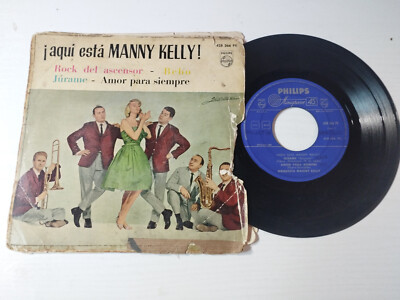 Manny Kelly Orquesta Elevator Rock 1950 428266 PE - Single Vinilo 7'' G+/G+