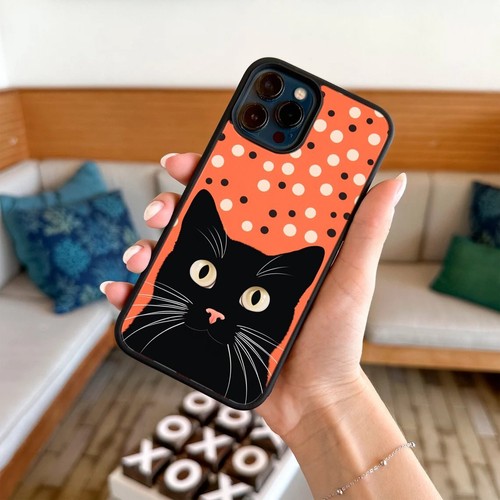 Kitten decorative dot cat Dustproof Cover For iPhone 14 15 11 12 13 X XS - 第 11/200 張圖片
