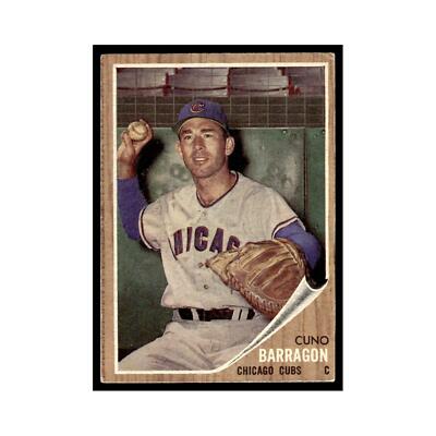 1962 Topps Cuno Barragan RC Cubs #66